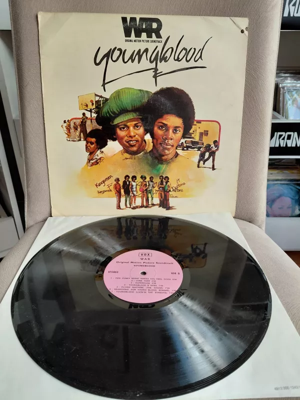 War – Youngblood (Soundtrack) - 1978 Türkiye Basım Albüm LP Plak-2.el