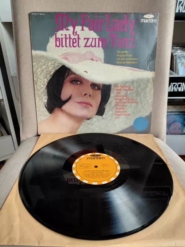 Orchester Kay Webb – My Fair Lady Bittet Zum Tanz - Almanya Basım Albüm LP Plak-2.el