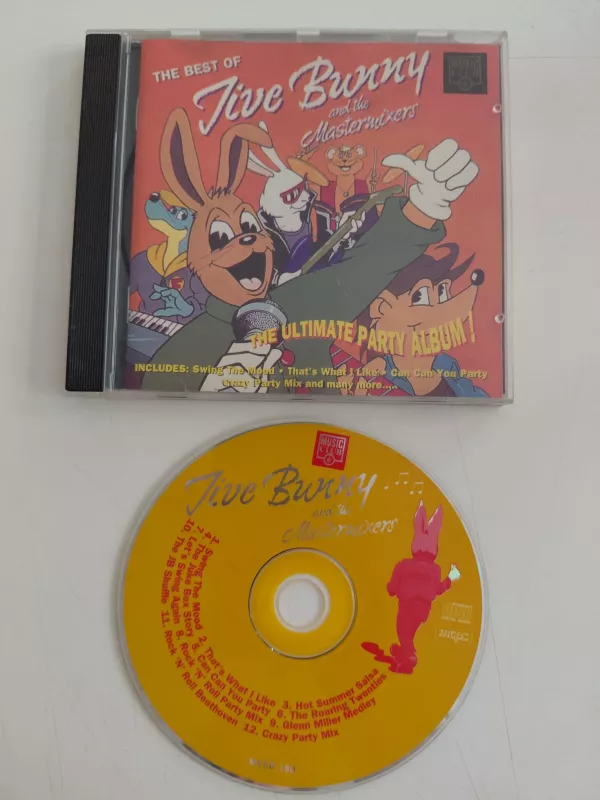 The Best Of Jive Bunny And The Mastermixers -  1994 İngiltere Basım - CD Albüm-2.el
