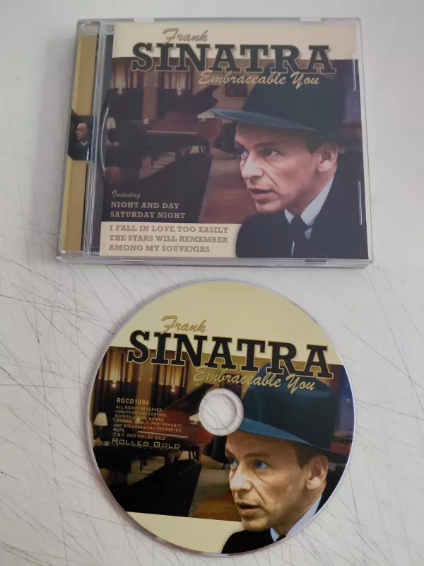 Frank Sinatra – Embraceable You - 2006 Avrupa Basım CD Albüm-2.el