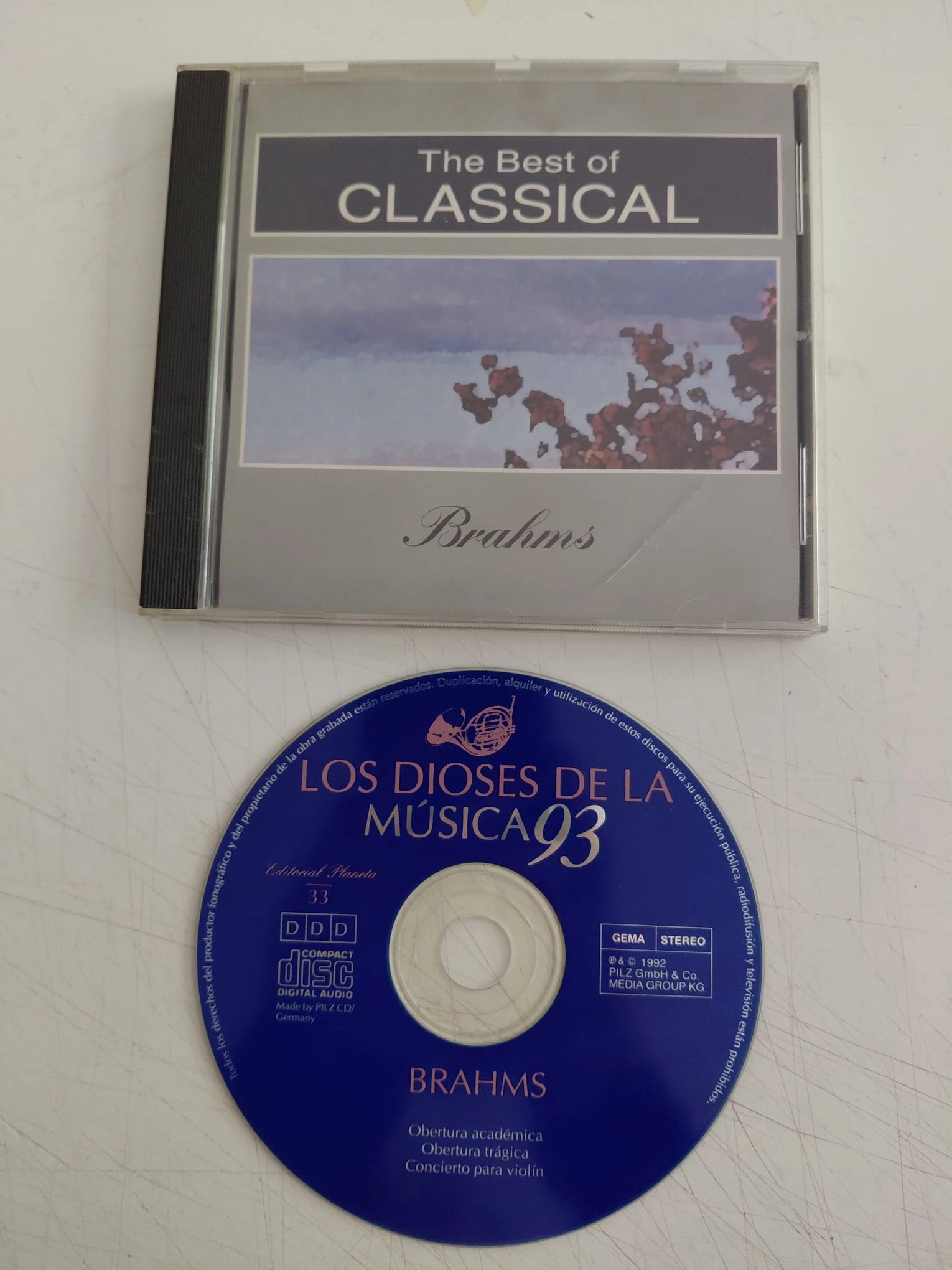 Brahms – The Best Of Classical  - 1992  Almanya Basım CD Albüm-2.el