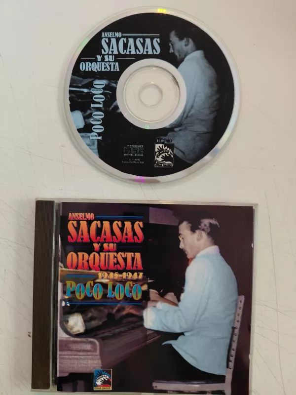 Anselmo Sacasas Y Su Orquesta – Poco Loco - 1995 Avrupa Basım CD Albüm-2.el
