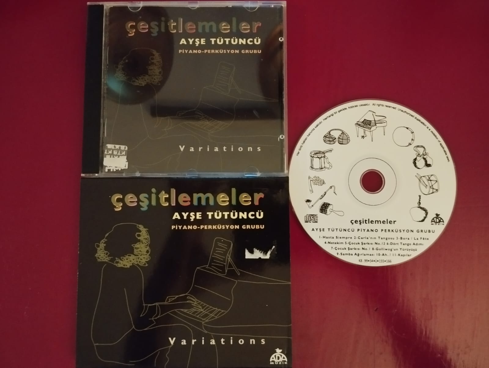 Ayşe Tütüncü Piyano-Perküsyon Grubu – Çeşitlemeler -2.El