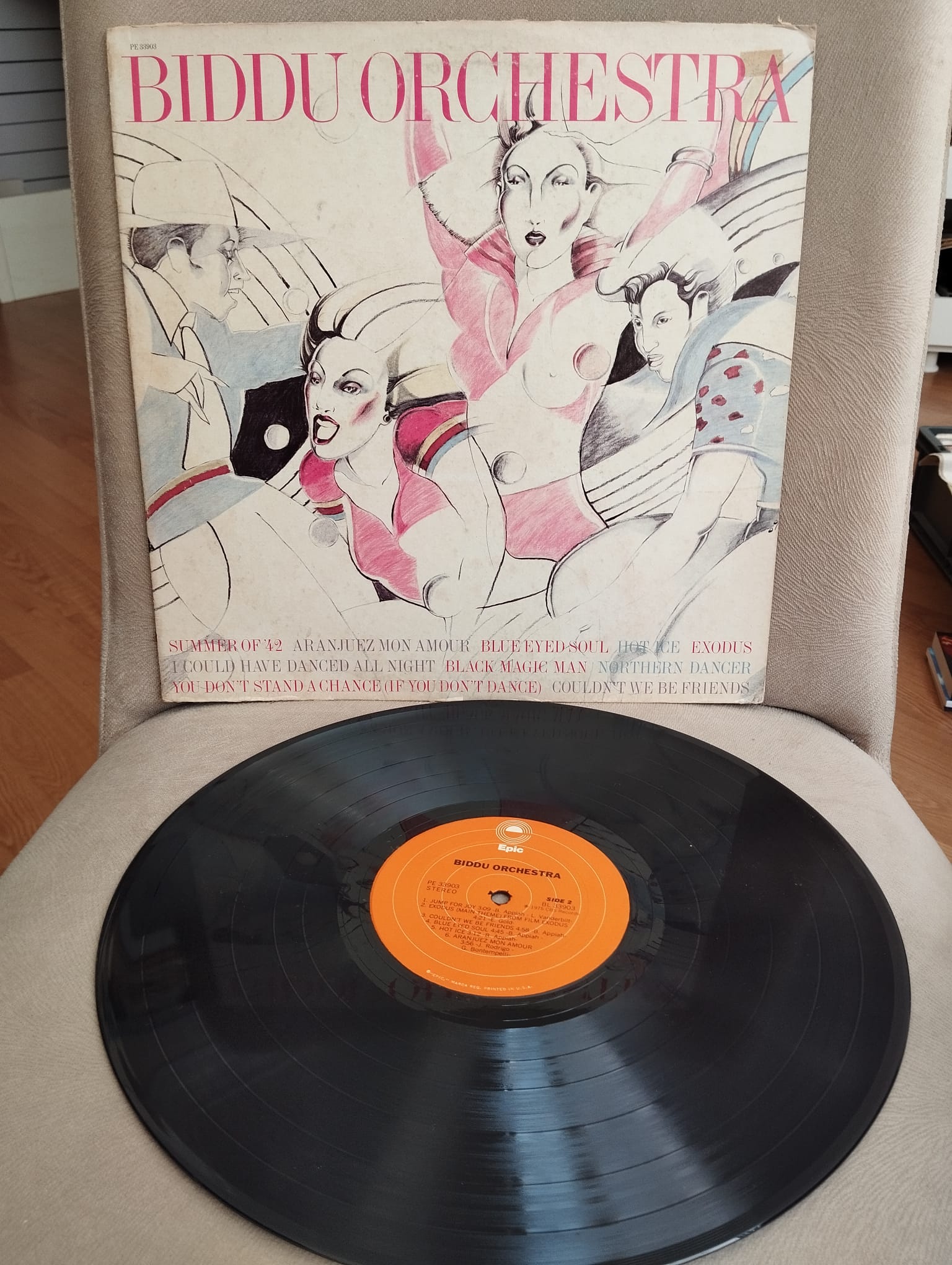 Biddu Orchestra – Biddu Orchestra - 1975 Amerika Basım 33 lük Plak - Lp Albüm