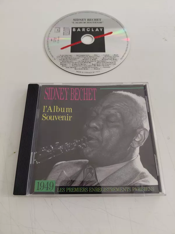 Sidney Bechet – L’Album Souvenir. 1949 Les Premiers Enregistrements Parisiens – CD Albüm-2.el