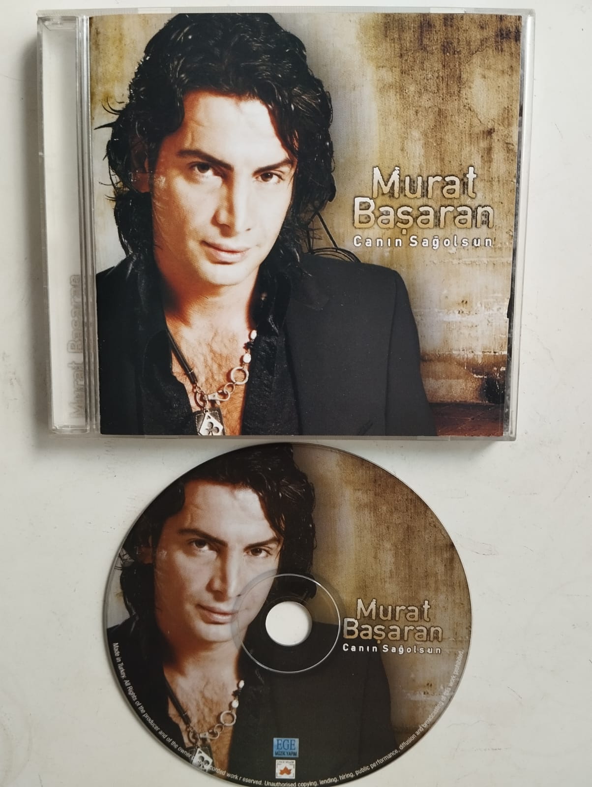 Murat Başaran – Canın Sağolsun - 2008 Türkiye Basım 2. El CD Albüm