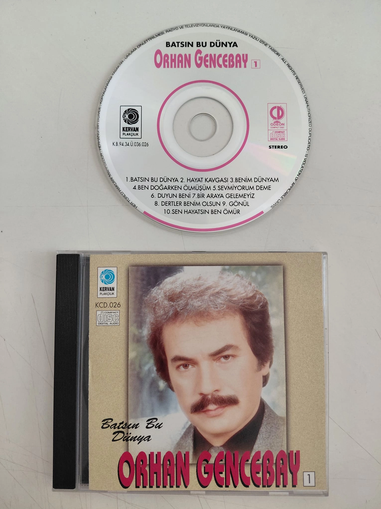 Orhan Gencebay – Batsın Bu Dünya - 1994  Türkiye  Basım - CD Albüm-2.el