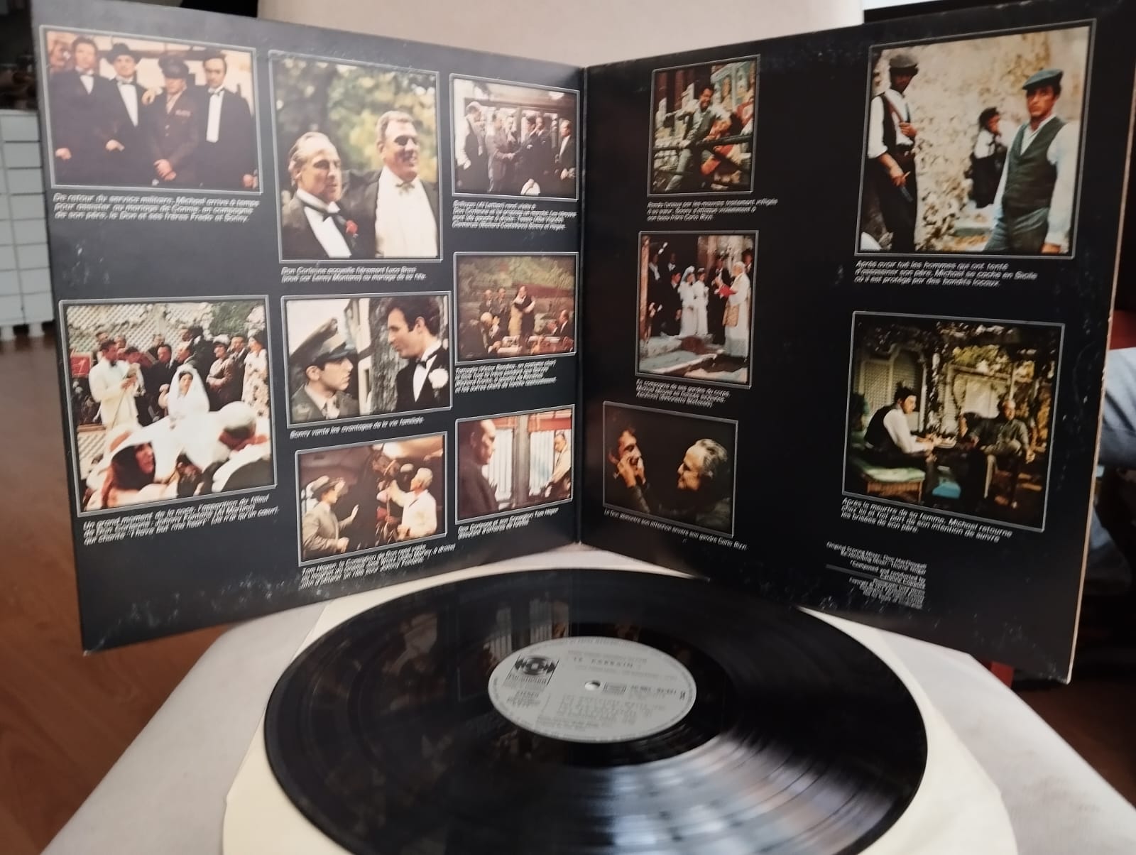 THE GODFATHER  (BABA FİLMİ) SOUNDTRACK - 1972 FRANSA  BASIM LP ALBÜM - 33 LÜK PLAK