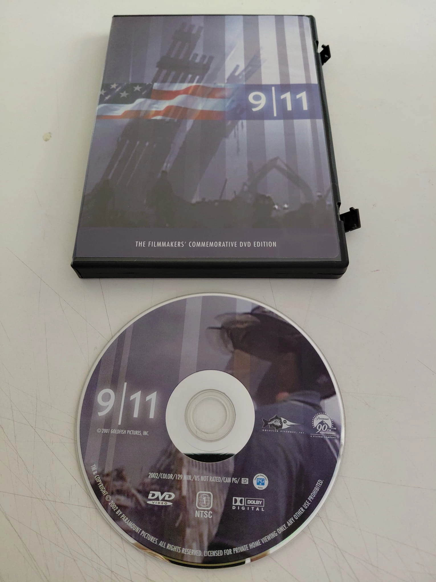 9/11 - The Filmmakers’ Commemorative Edition -DVD /1. Bölge-Türkçe altyazı yoktur-2.el