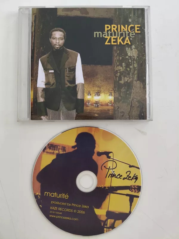 Prince Zeka – Maturite – 2006 Avusturya Basım - CD Albüm-2.el