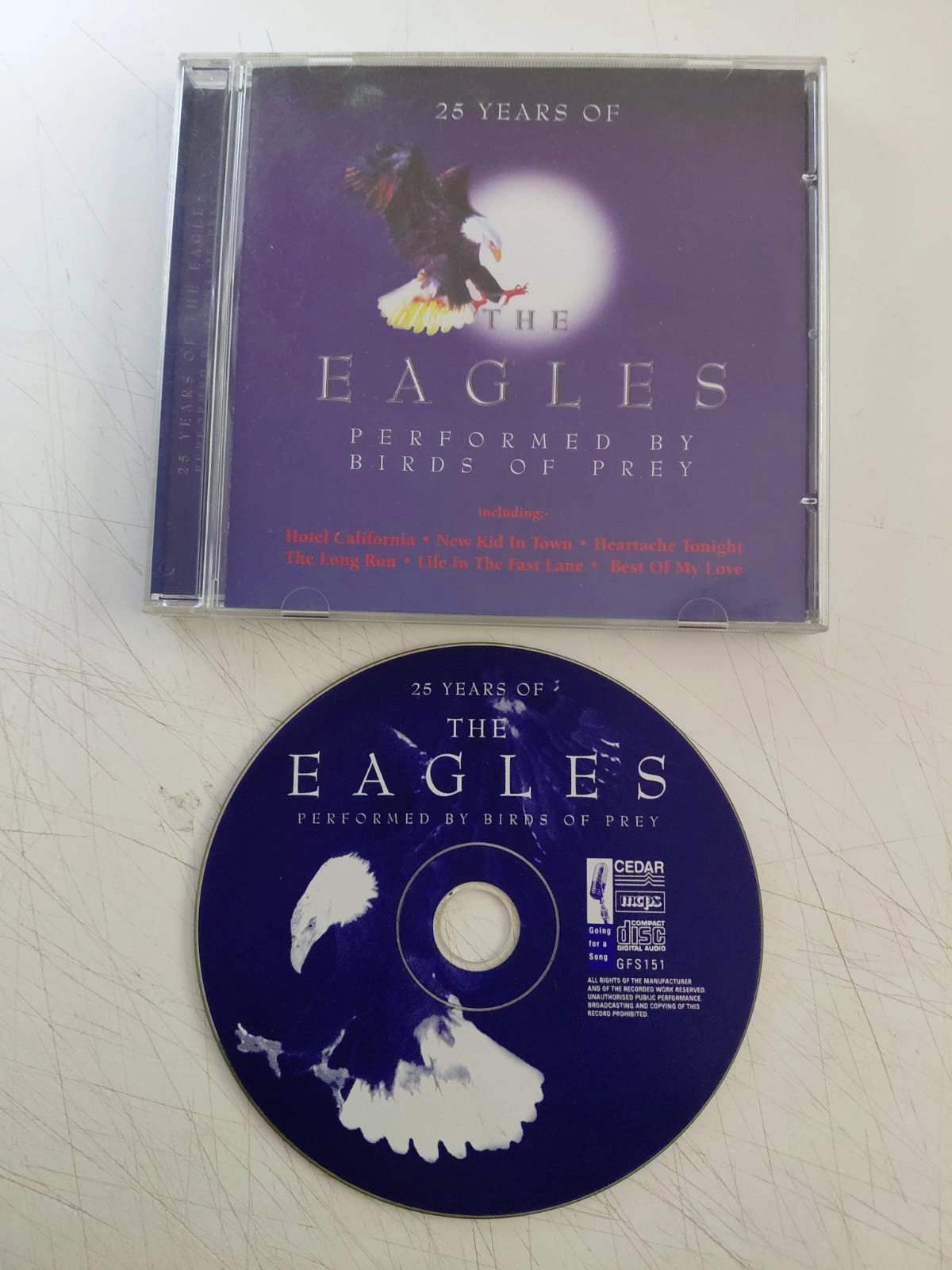 Birds Of Prey   – 25 Years Of The Eagles - İngiltere Basım CD Albüm-2.el