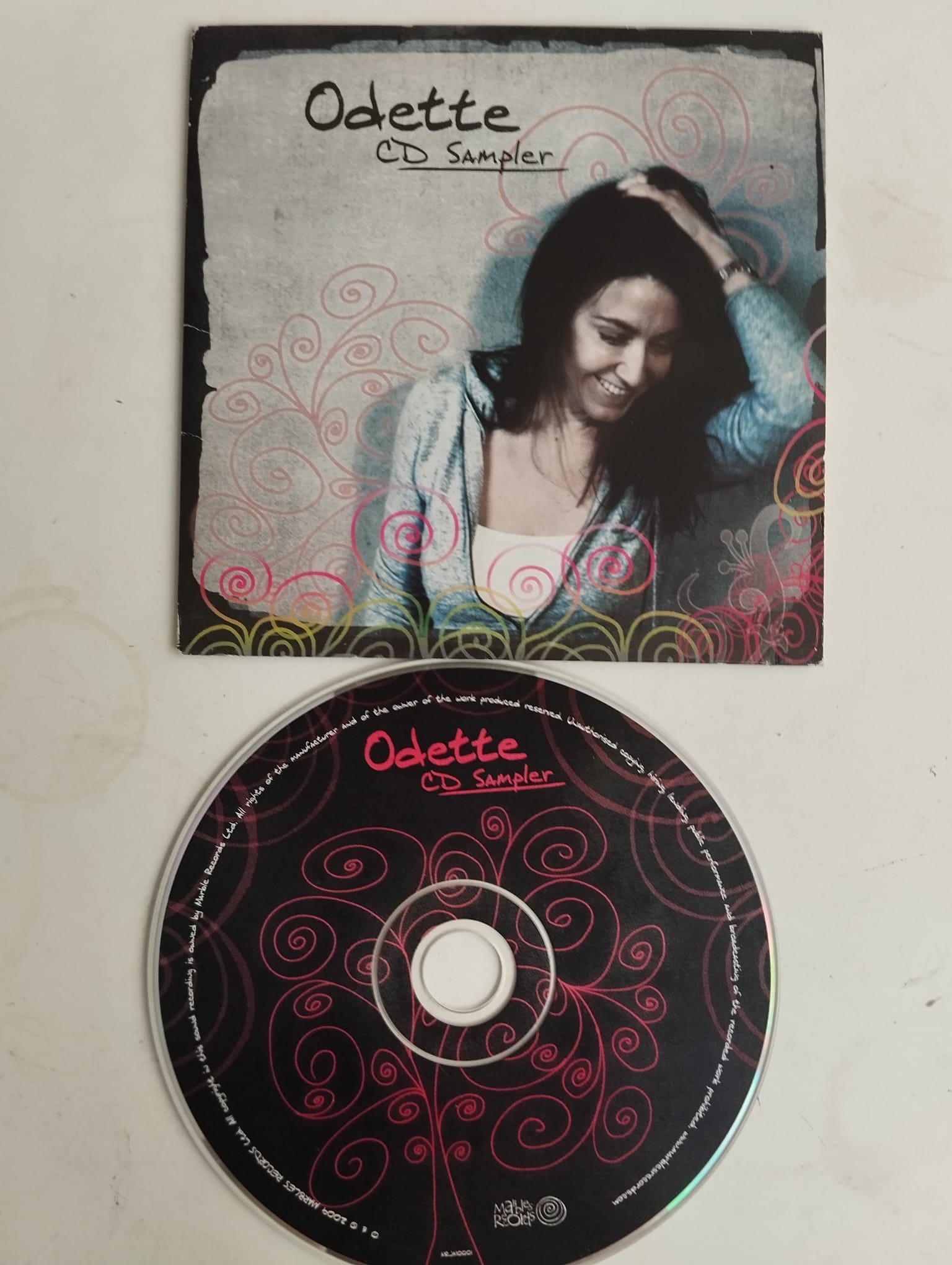 Odette   – Just Listen - 2009 Avrupa Basım  2. El  CD, Maxi-Single
