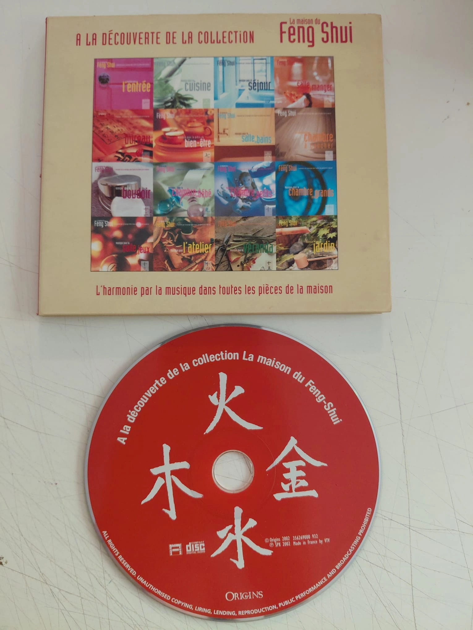 La Maison Du Feng Shui  -  Avrupa Basım  CD Albüm-2.el