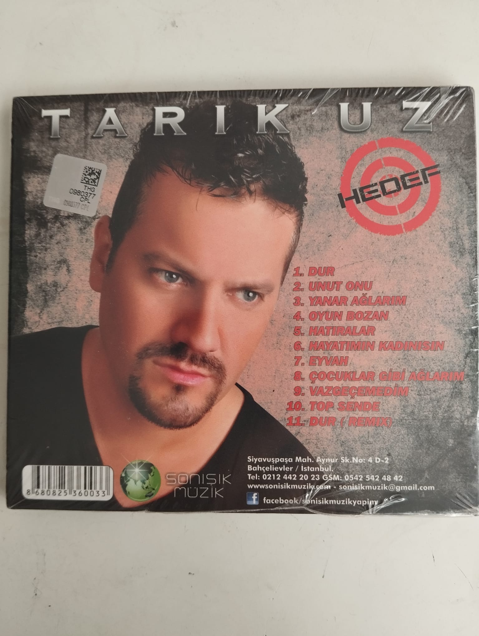 Tarık Uz  / Hedef - Türkiye Basım - CD Albüm / Açılmamış Ambalajlı