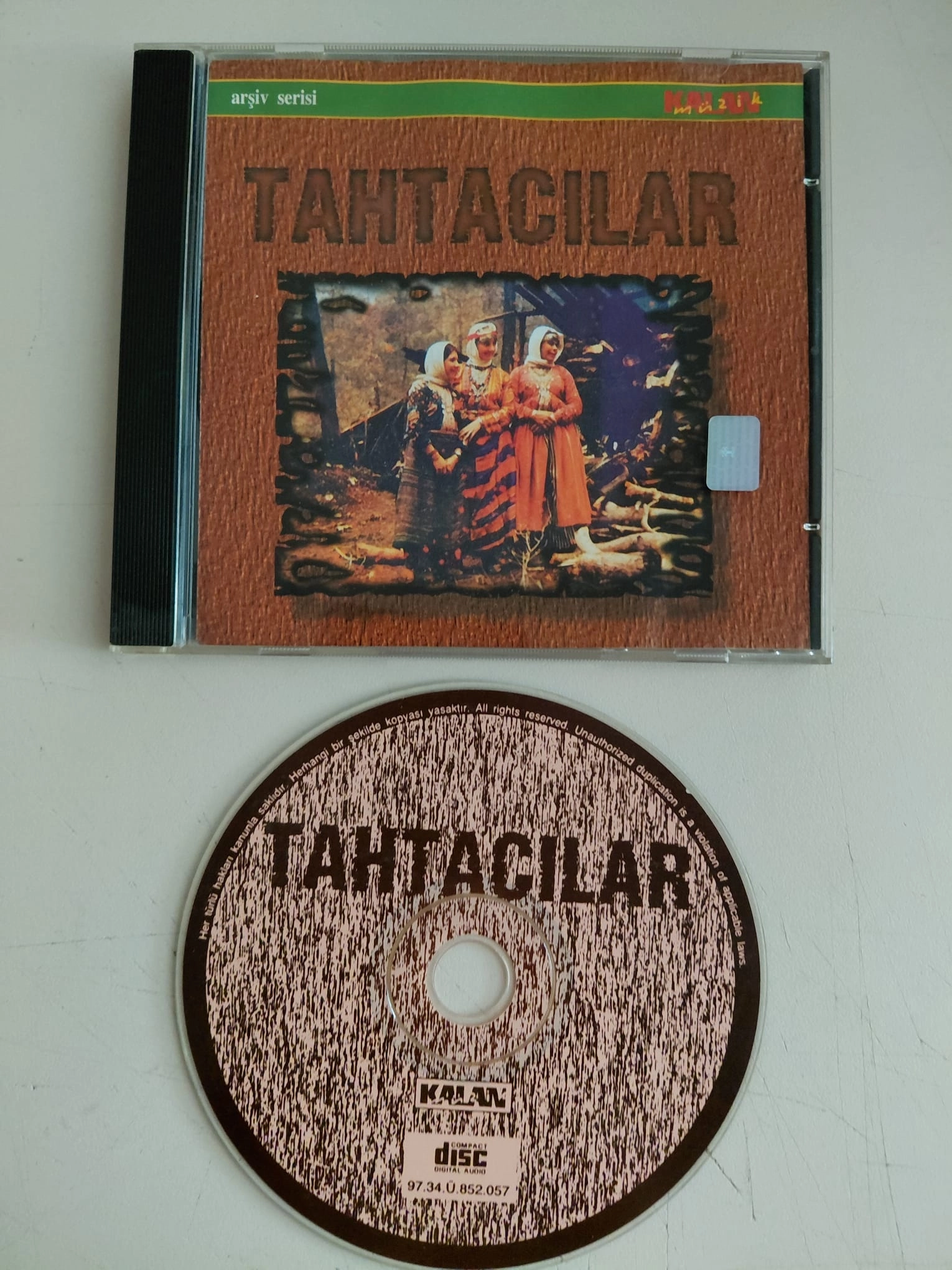 Tahtacılar   - 1997  Türkiye  Basım CD Albüm