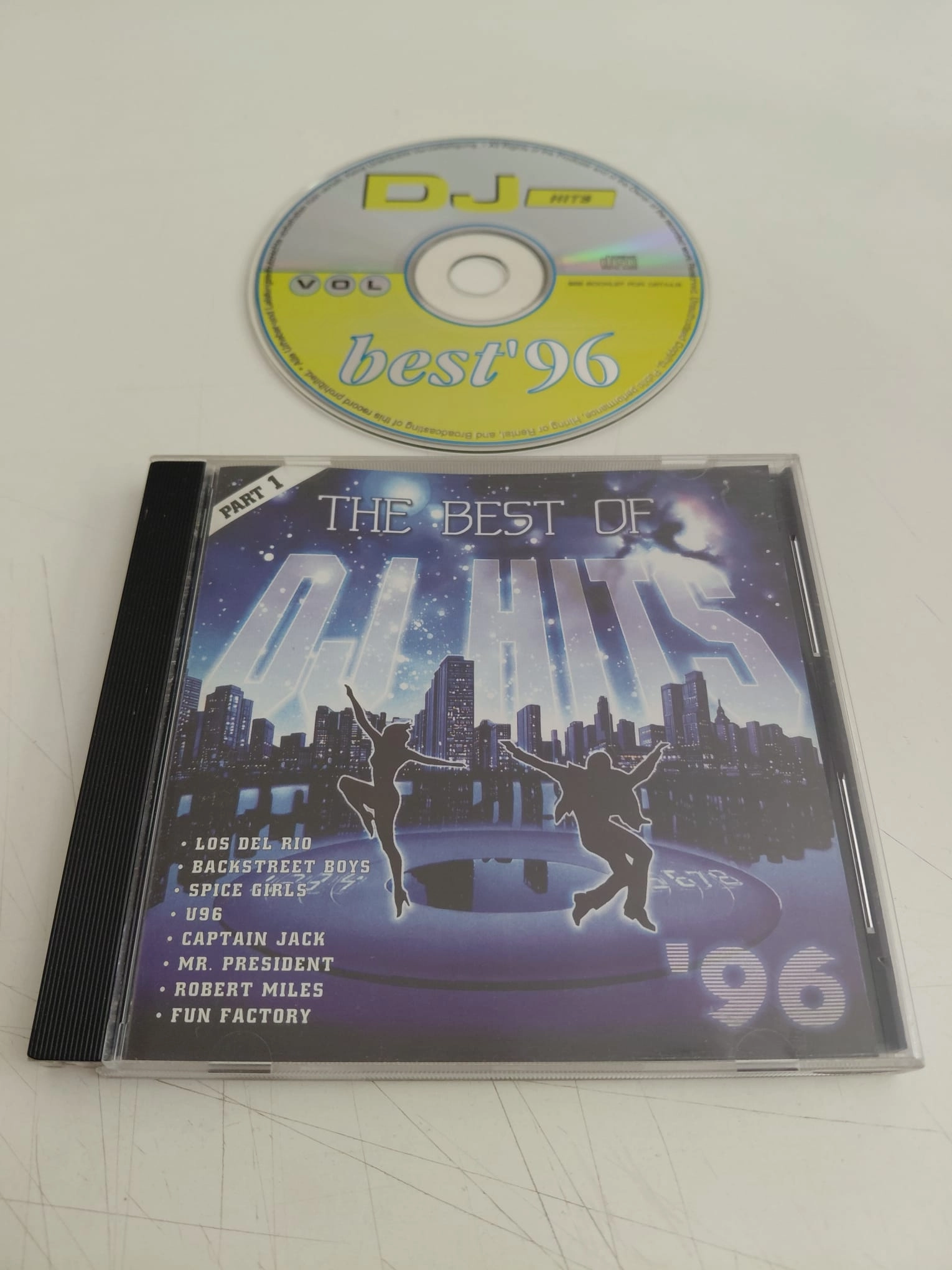 The Best Of DJ Hits ’96 Part 1  (Los Del Rio, Scooter ...)   - 1996  Bulgaristan  Basım - CD Albüm-2.el