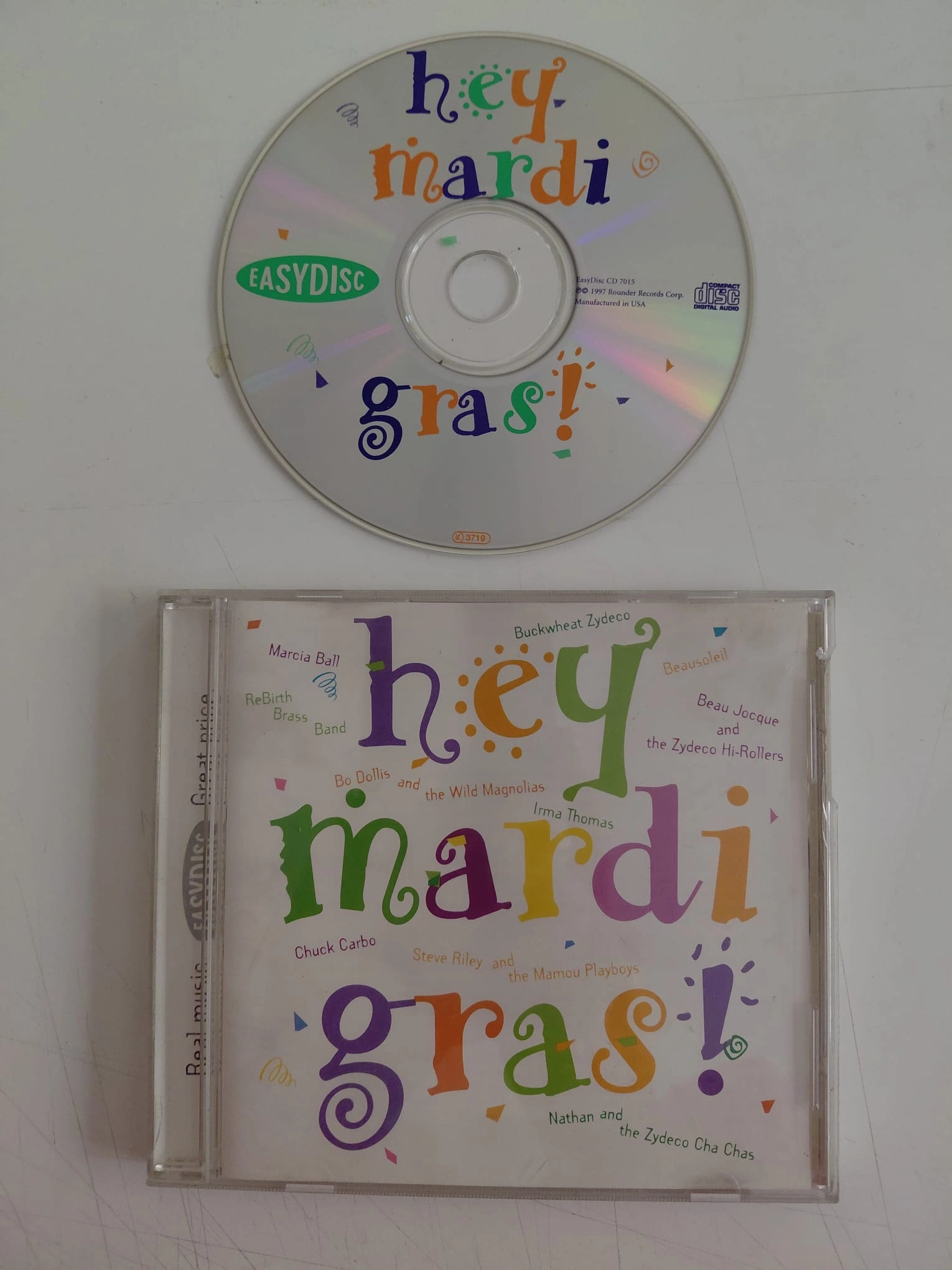 Hey Mardi Gras -  1997 Hollanda Basım CD Albüm-2.el