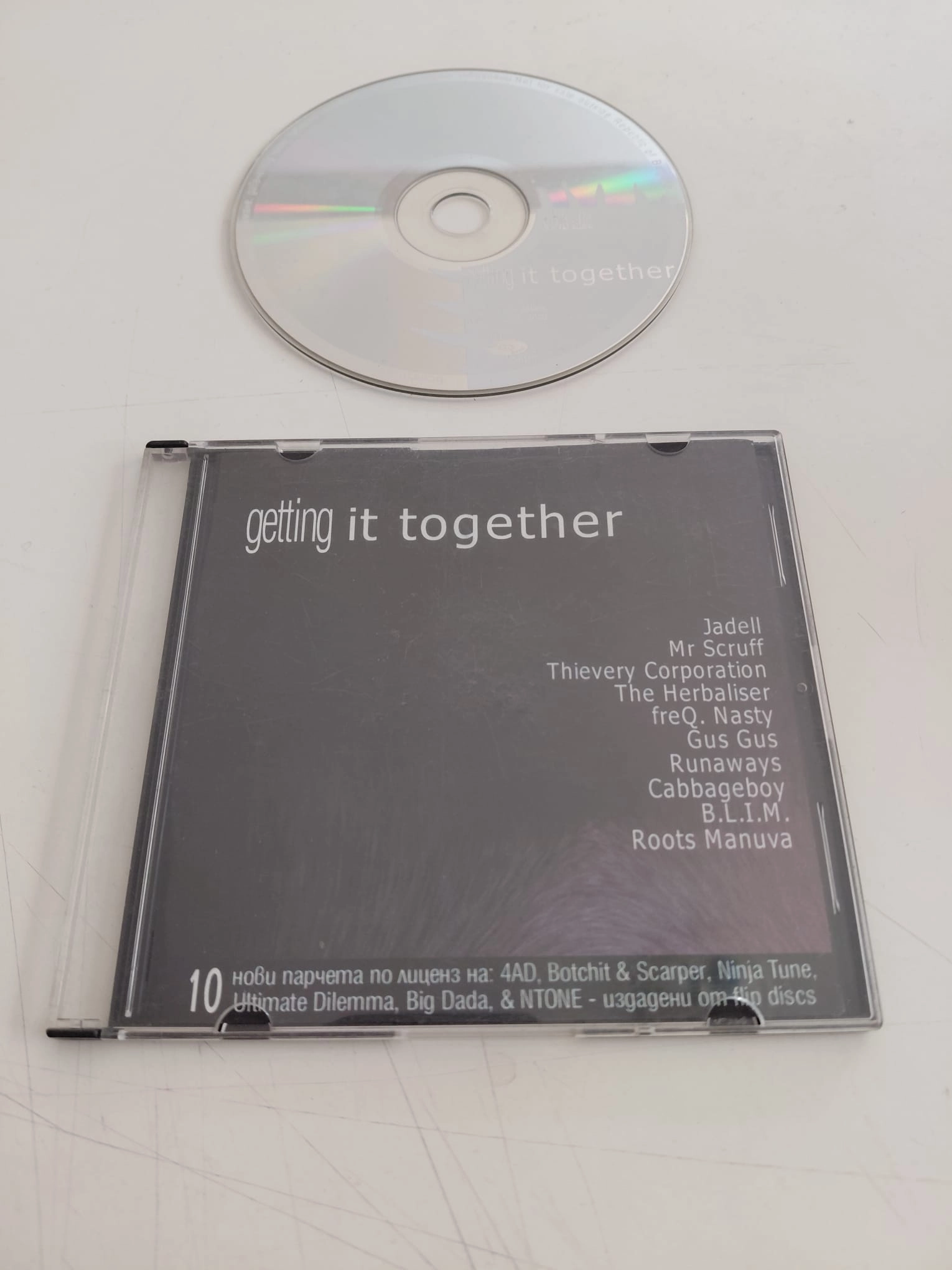 Getting It Together (Jadell ,Cabbageboy...) - 2000 Bulgaristan Basım - CD Albüm_2.el