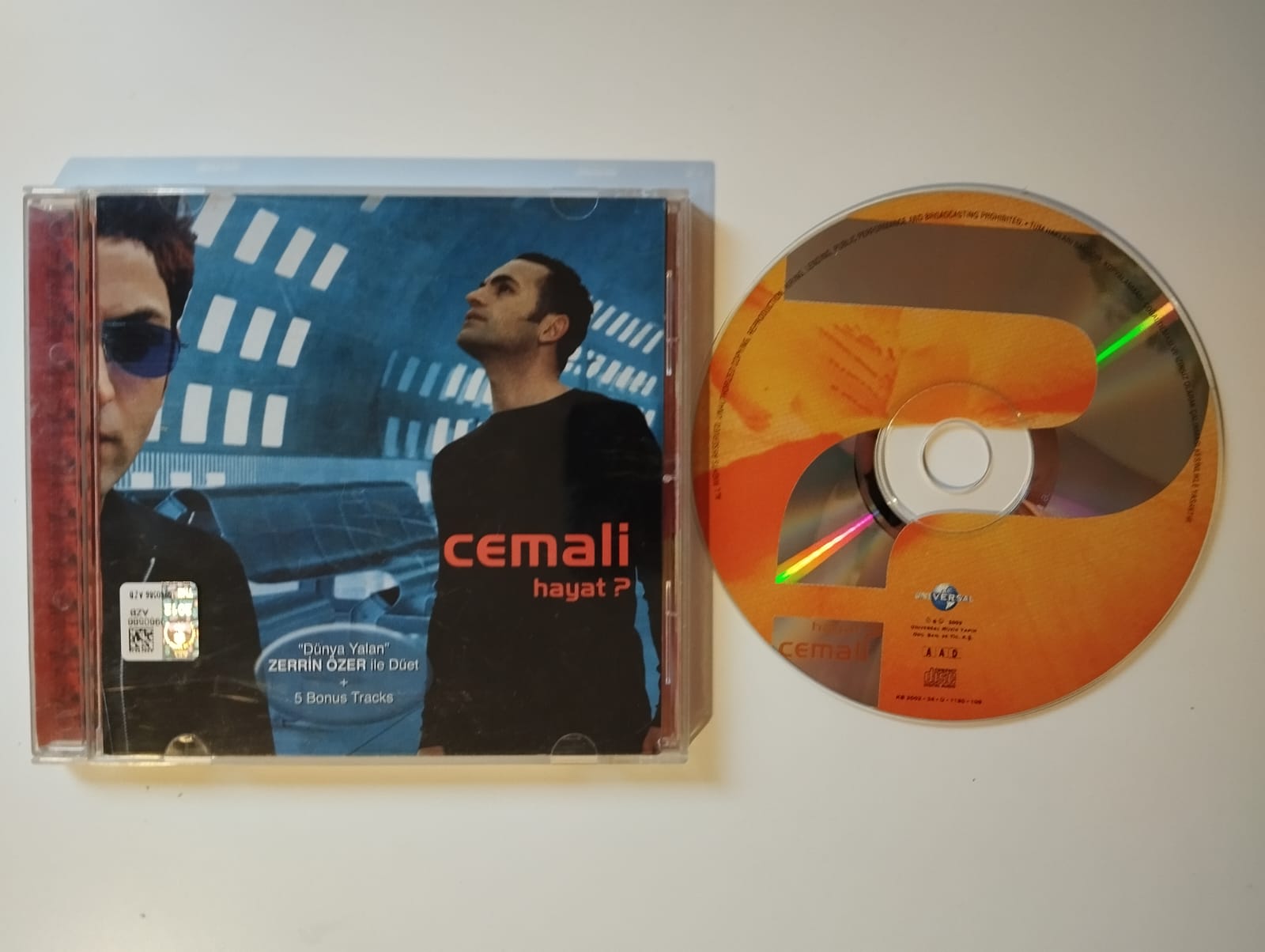 Cemali – Hayat - 2002 Türkiye Basım CD Albüm- 2.El