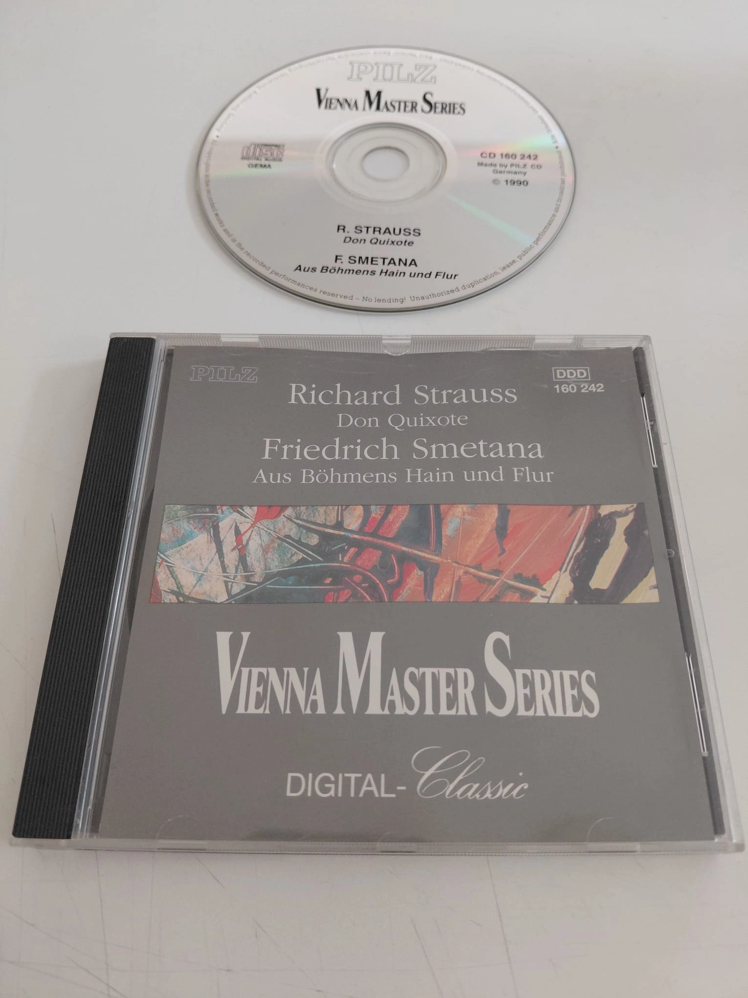 Richard Strauss / Friedrich Smetana – Don Quixote / Aus Böhmens Hain Und Flur  - CD Albüm-2.el