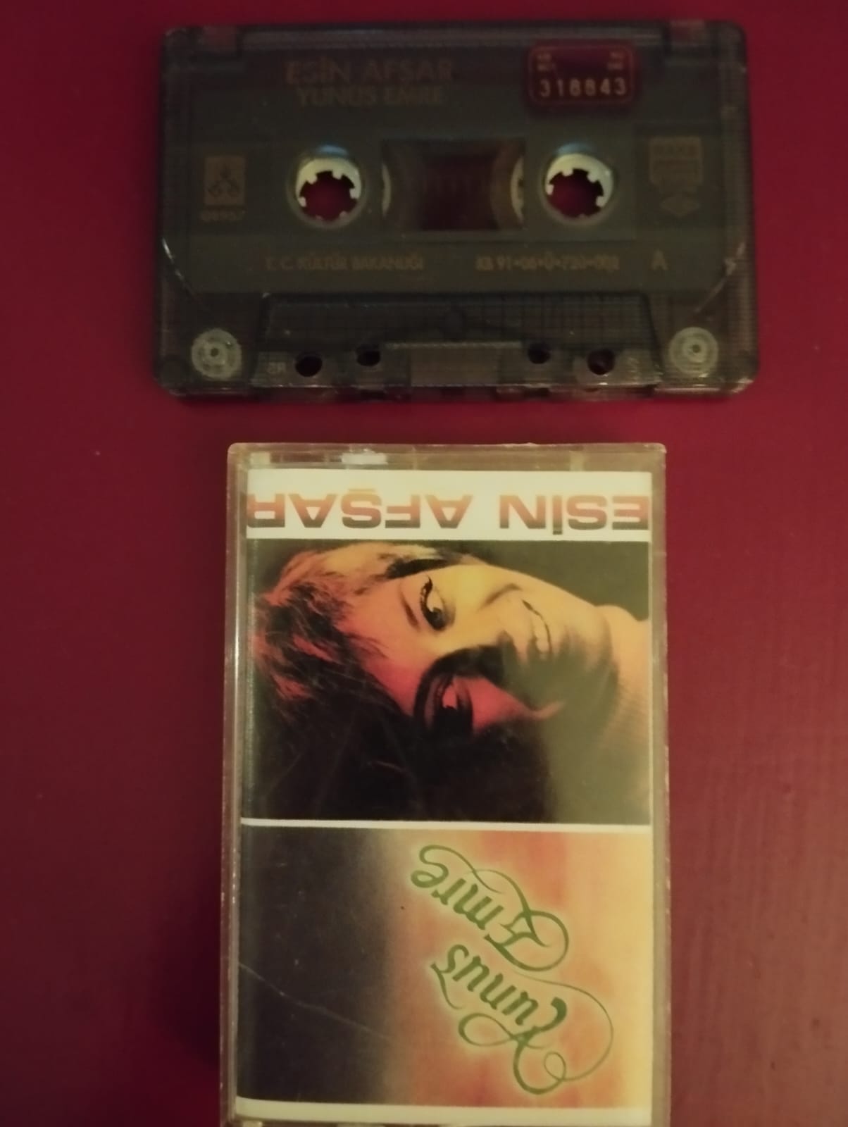 Esin Afşar – Yunus Emre - 1991 Türkiye Basım 2. El Kaset Albüm