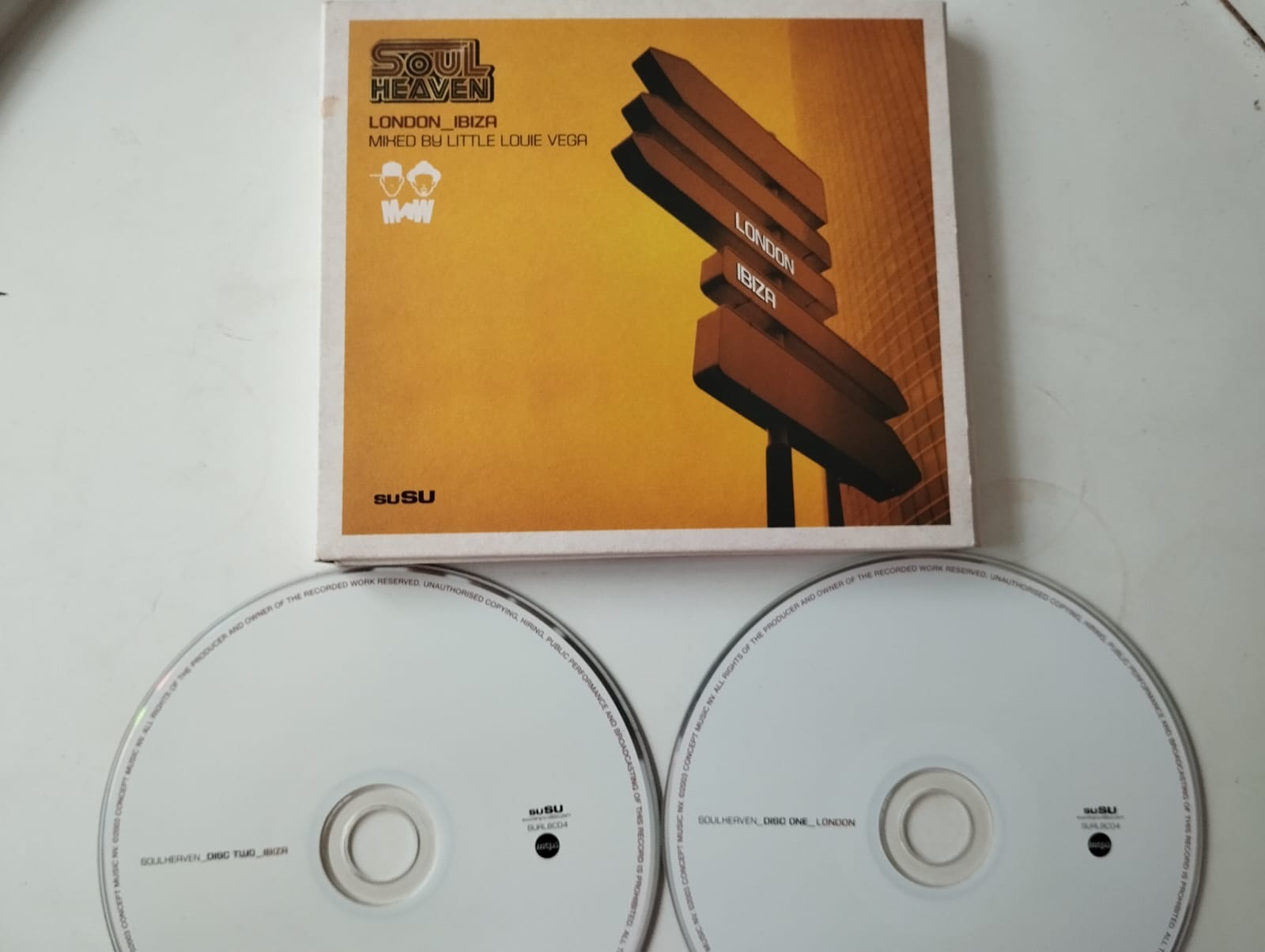 Little Louie Vega – Soul Heaven London_Ibiza - 2003 Avrupa Basım 2xCD Albüm - 2.El