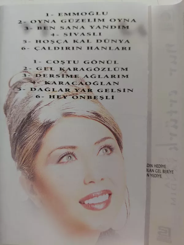Nur Ertürk -  Ben Sana Yandım  -  Almanya Basım  Kaset Albüm/Akbaş Müzik-2.el