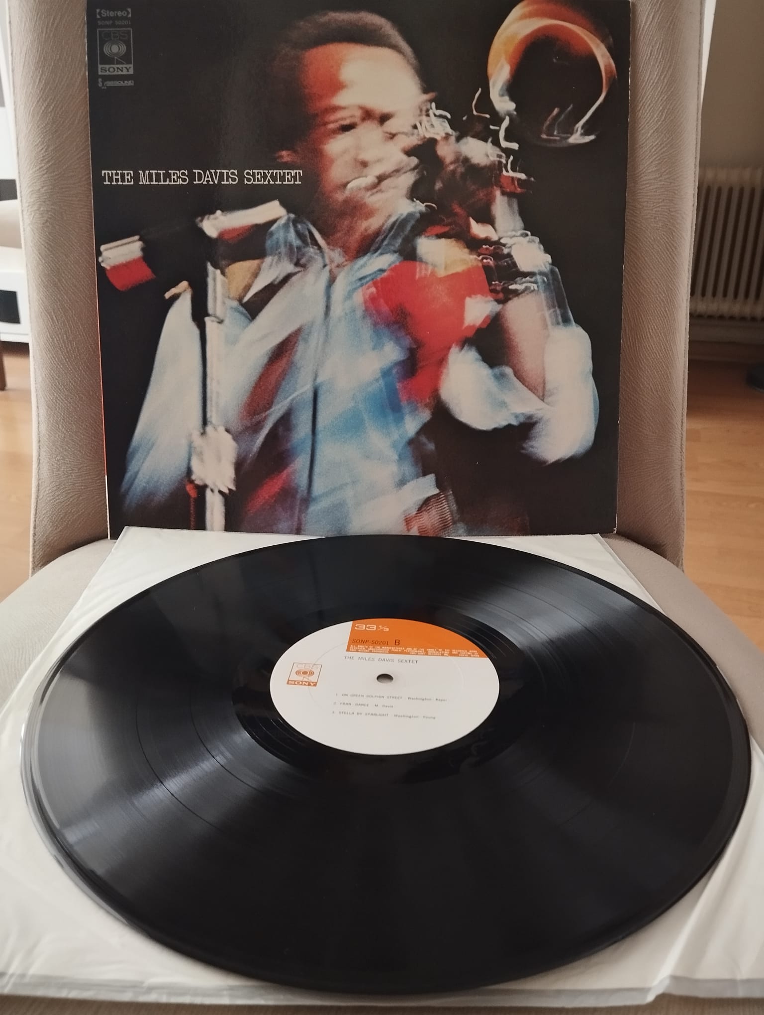 The Miles Davis Sextet – The Miles Davis Sextet - 1970 Japonya Basım LP Plak -2.EL