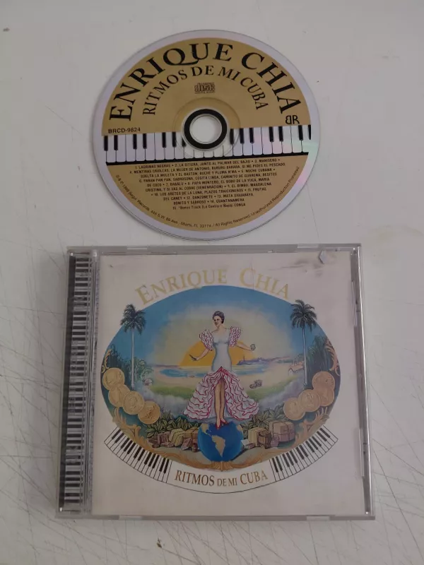 Enrique Chia – Ritmos De Mi Cuba - Amerika Basım CD Albüm-2.el