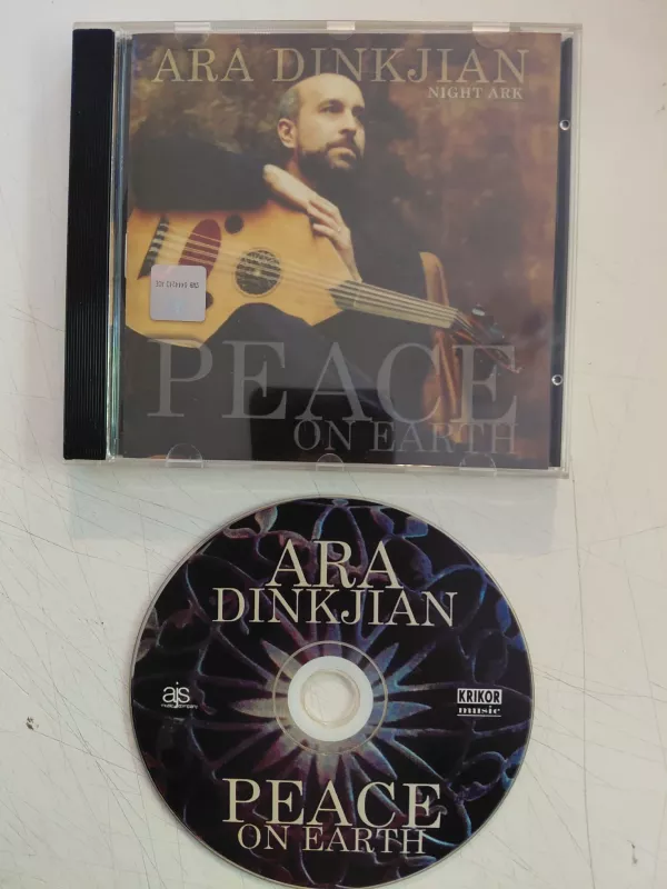 Ara Dinkjian ‎– Peace On Earth - 2009  Türkiye Basım CD Albüm-2.el