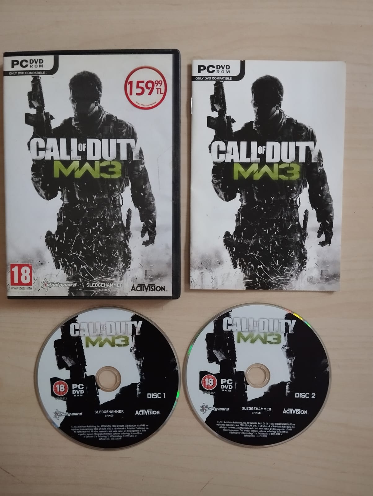 Call of Duty: Modern Warfare 3  - PC 2xDVD Room Oyun-2.EL