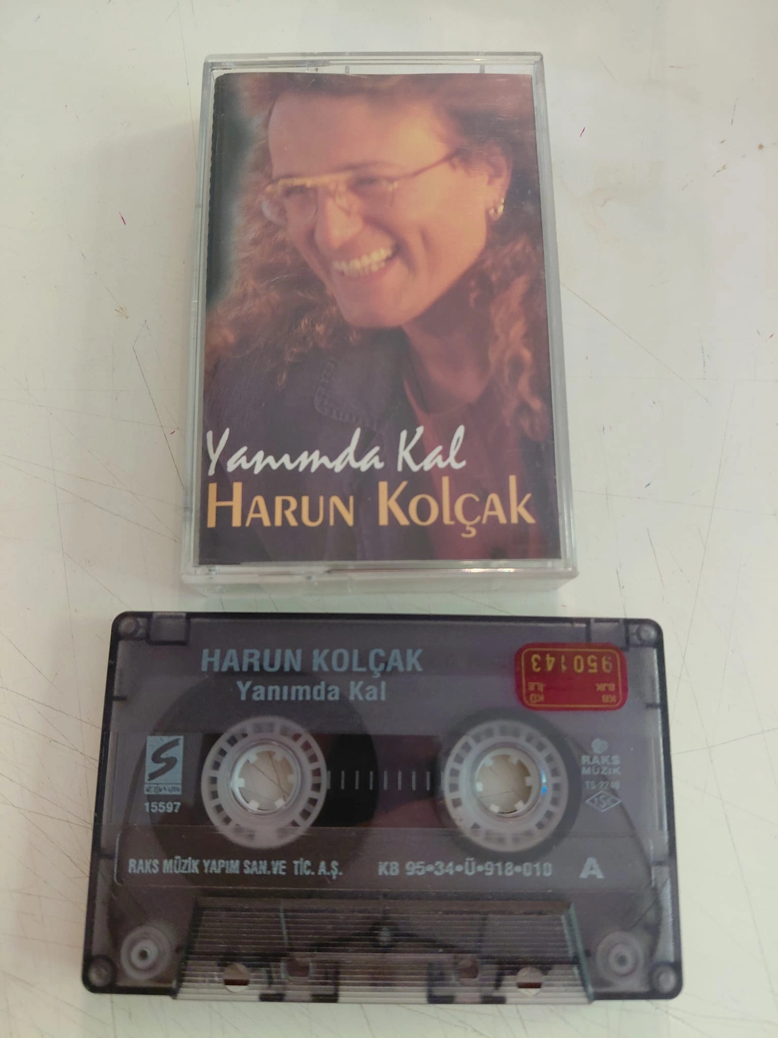 Harun Kolçak – Yanımda Kal  - 1995 Türkiye Basım Kaset Albüm-2.el
