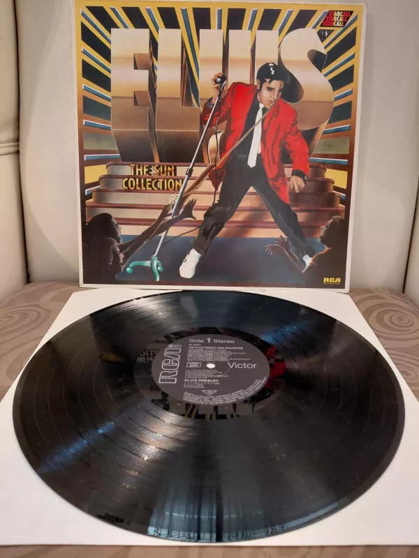 Elvis Presley – The Sun Collection - 1983 Almanya Basım LP Plak Albüm-2.el
