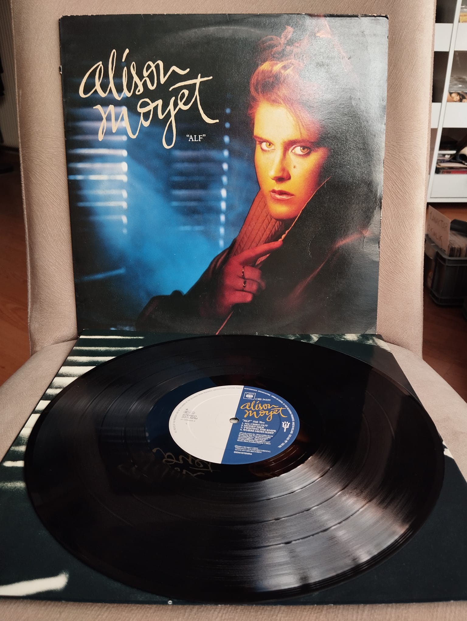 Alison Moyet – Alf - 1984 Almanya Basım 33 lük Plak - Lp Albüm-2.EL