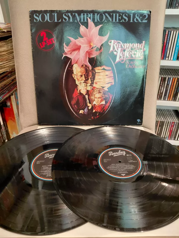 Raymond Lefèvre & Sein Orchester – Soul Symphonies 1&2 – 1977 Almanya Basım Plak - 2xLP Albüm-2.el