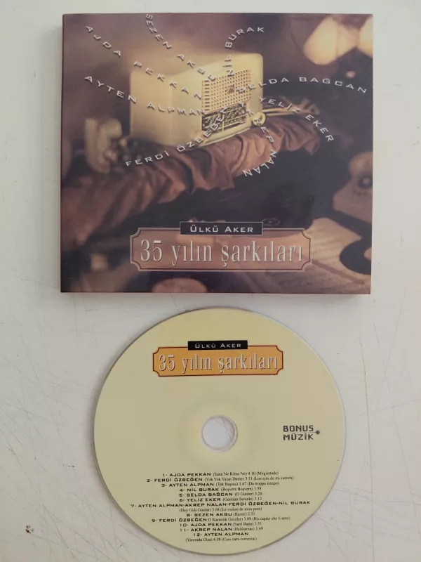 Ülkü Aker 35 Yılın Şarkıları - 2011 Türkiye Basım CD Albüm-2.el