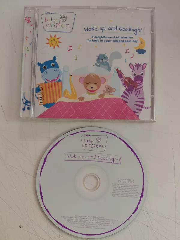 Baby Einstein - Wake-Up And Goodnight - A Concert For Little Ears  - Avrupa Basım  CD Albüm-2.el