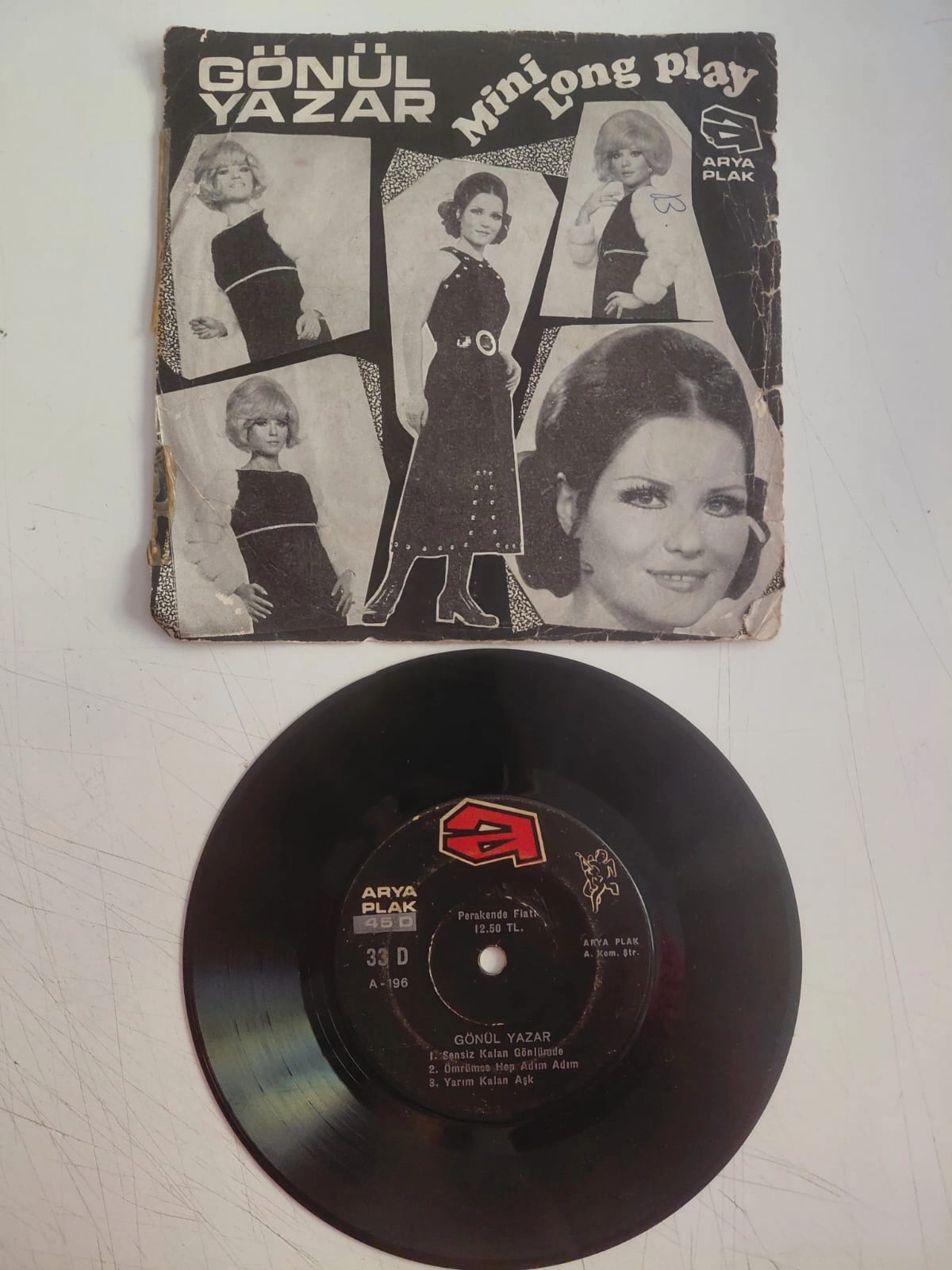 Gönül Yazar – Gökyüzünde Yalnız Gezen Yıldızlar Mini LP - Plak-2.el