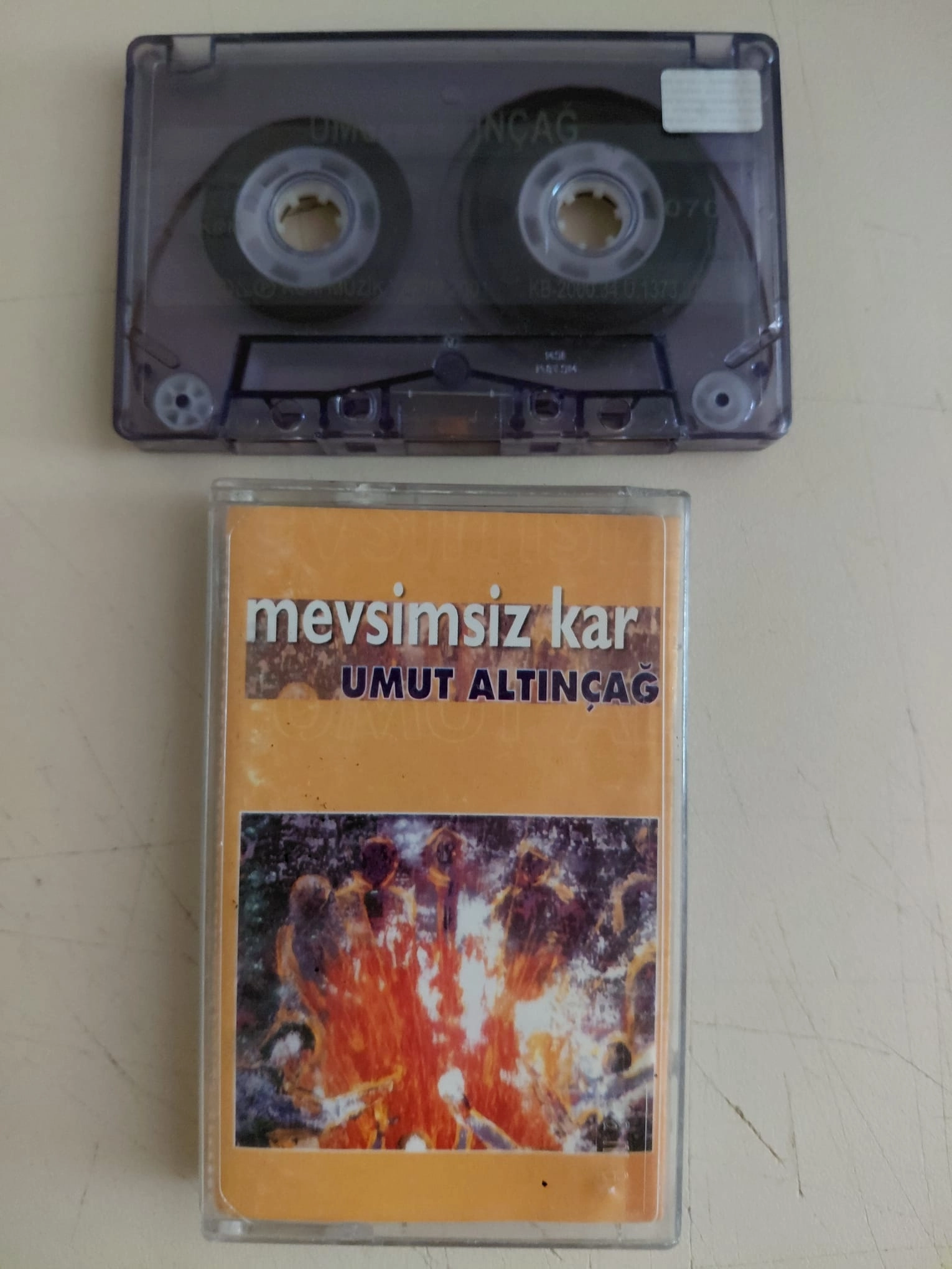 Umut Altınçağ  –  Mevsimsiz Kar  - 2001  Türkiye Basım Kaset Albüm