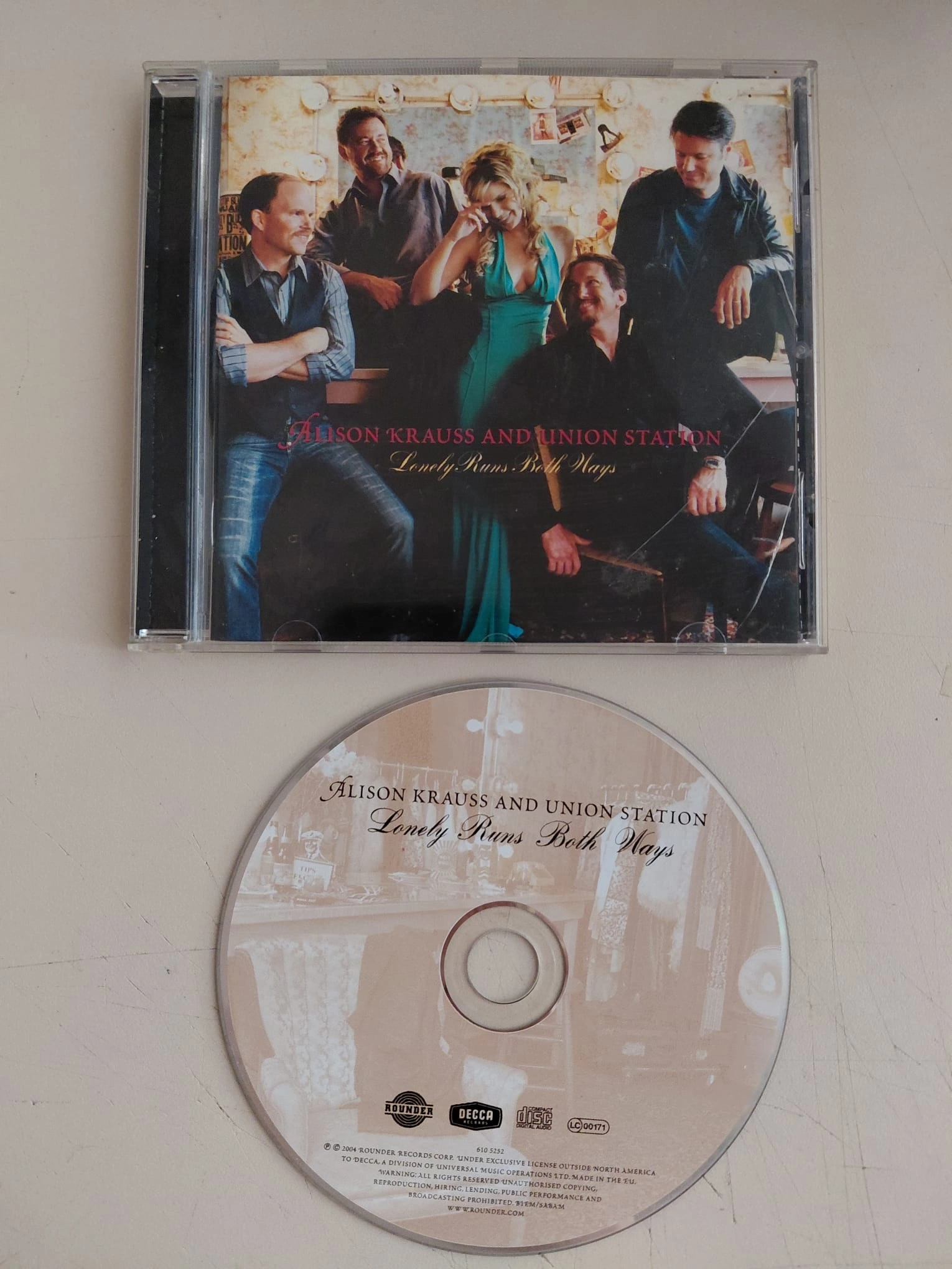 Alison Krauss And Union Station  – Lonely Runs Both Ways  - 2004  Avrupa  Basım CD Albüm