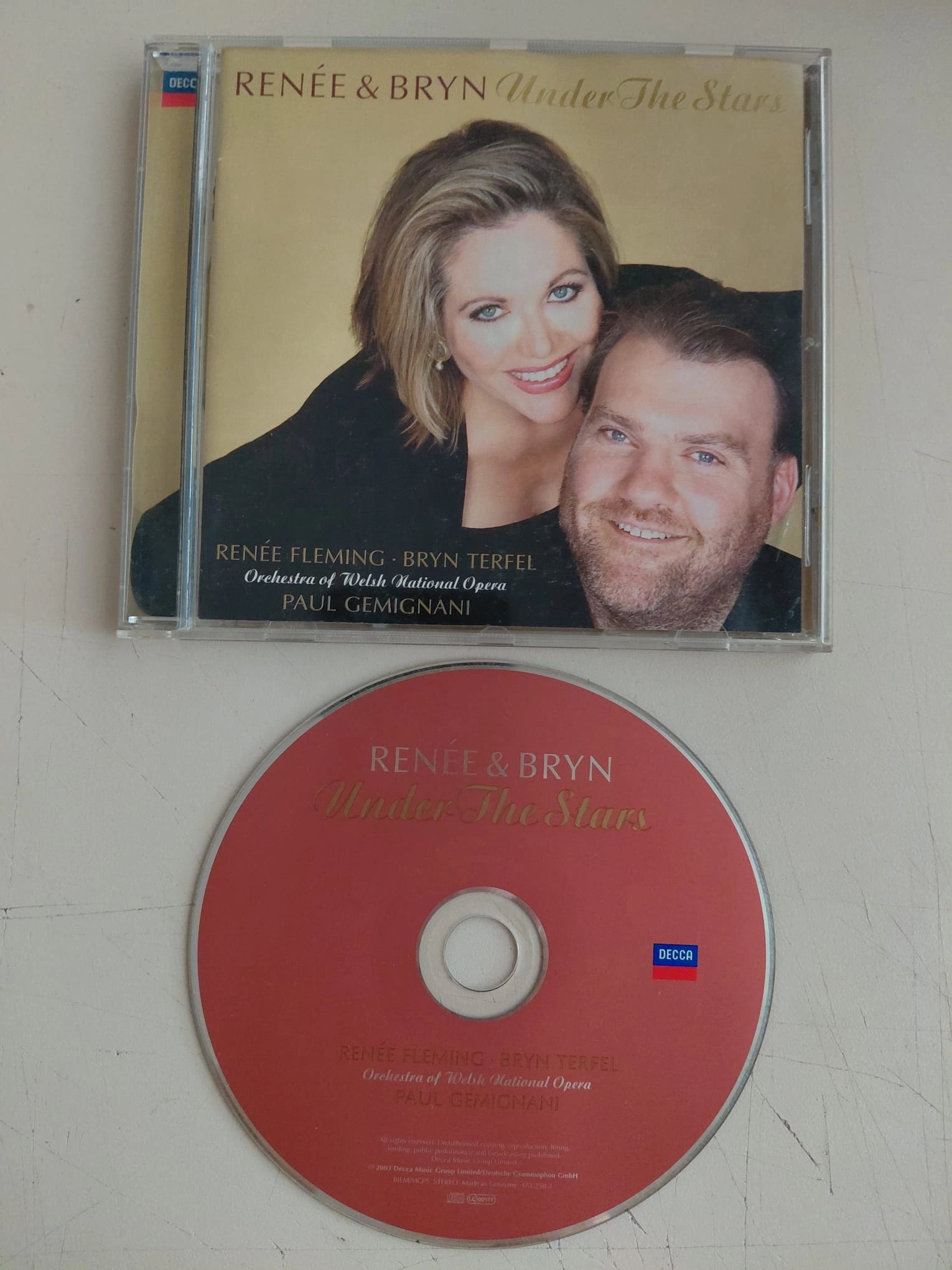 Renée Fleming, Bryn Terfel  –  Under The Stars  - 2003 Almanya  Basım CD Albüm