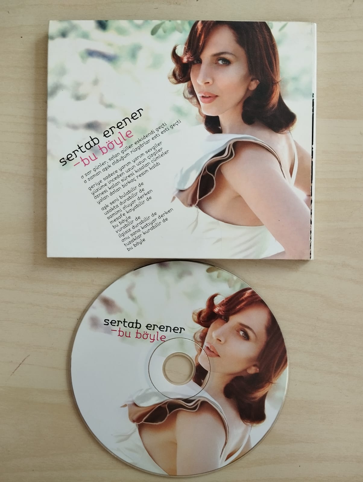 Sertab Erener – Bu Böyle -  2009 Türkiye Basım - CD Single-2.EL