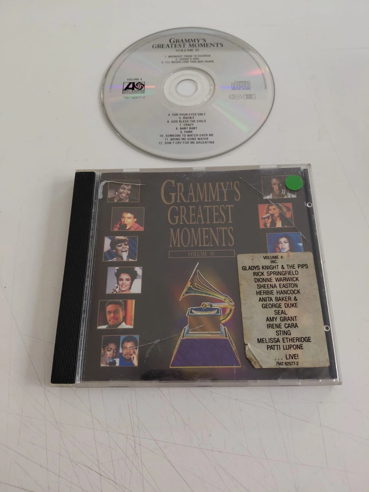 Grammy’s Greatest Moments - Volume IV -  1994 USA Basım CD Albüm-2.el