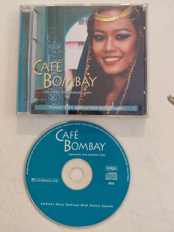 Levantis – Café Bombay (Impressions From Authentic India)  - 2000 Avrupa Basım CD Albüm-2.el