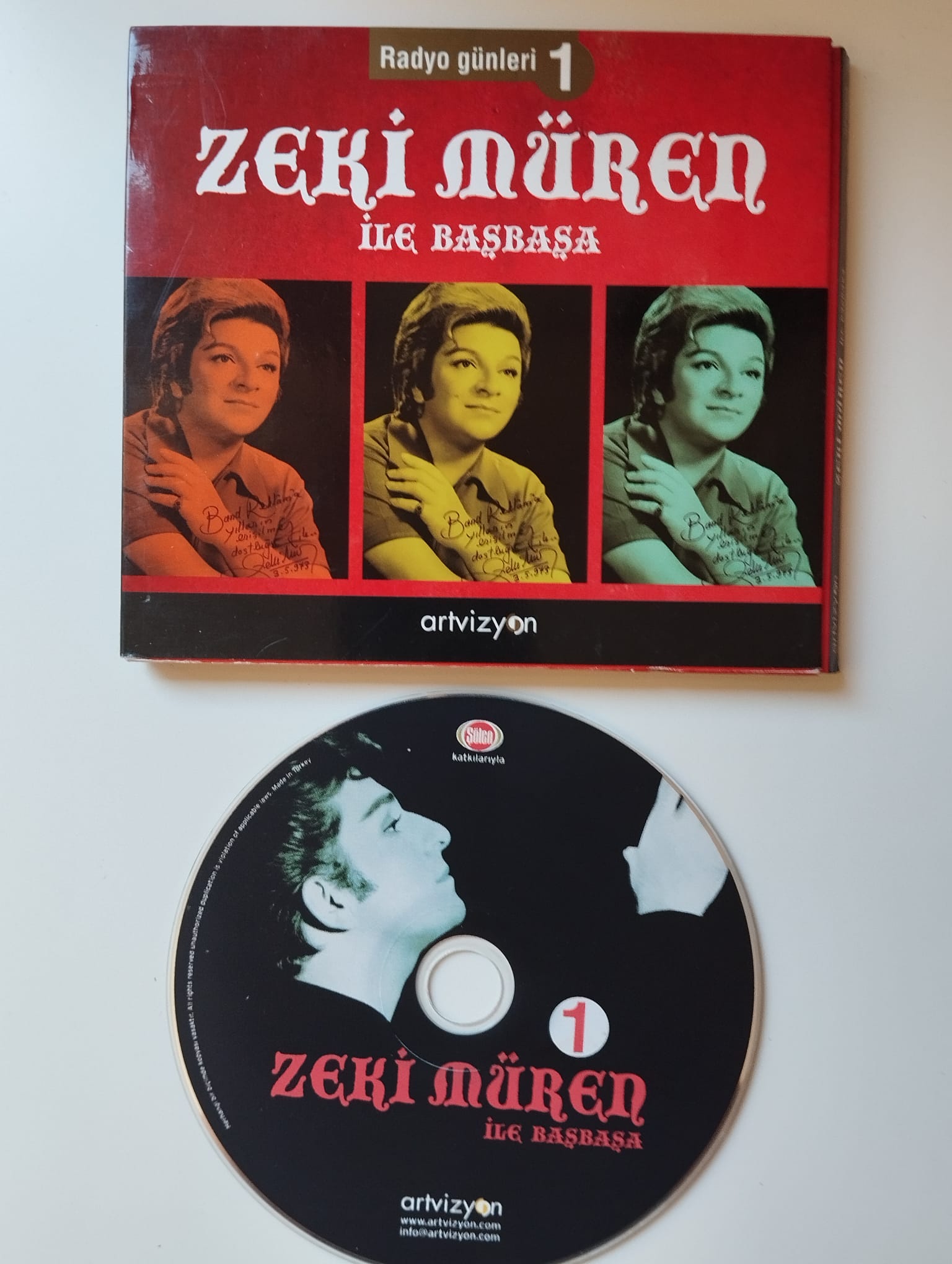 Zeki Müren İle Başbaşa (Radyo Günleri 1) - 2009 Türkiye Basım - 2. El CD Albüm