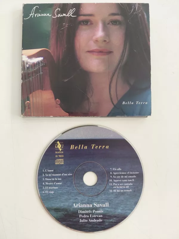 Arianna Savall – Bella Terra - 2003 Avrupa Basım - CD Albüm-2.el