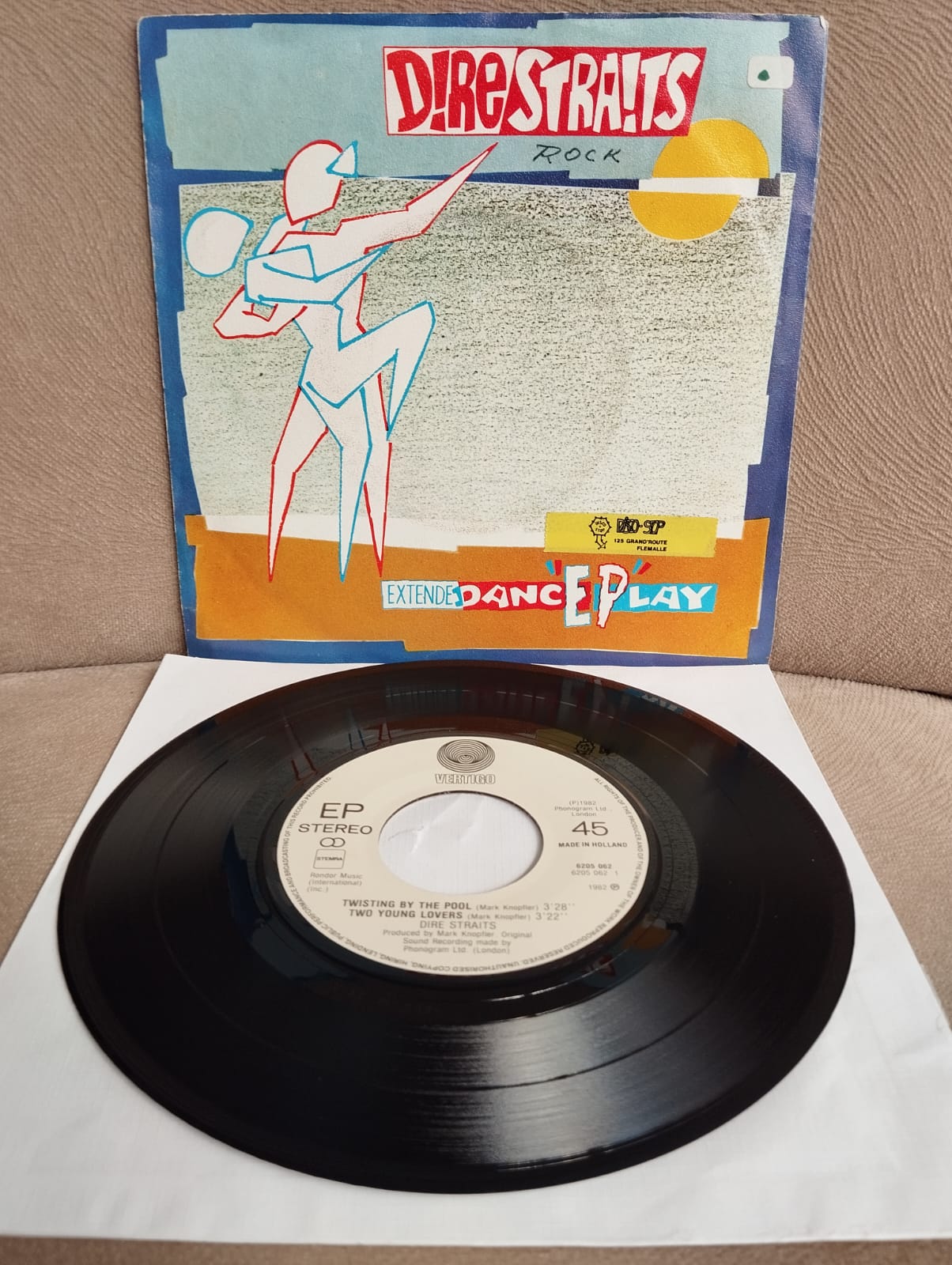Dire Straits – ExtendeDancEPlay - 1983 Hollanda Basım 45 lik Plak