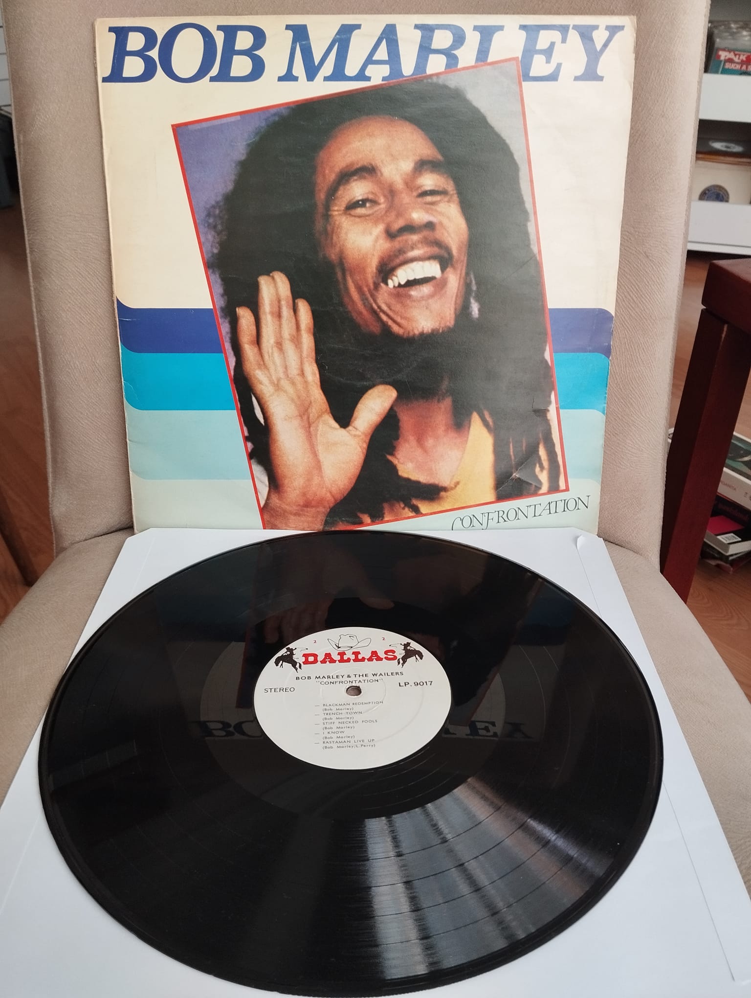 Bob Marley & The Wailers – Confrontation - 1983 Türkiye Basım 33 Lük LP Albüm Plak