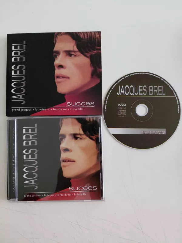 Jacques Brel – Succes - 2005 İrlanda Basım - CD Albüm-2.el