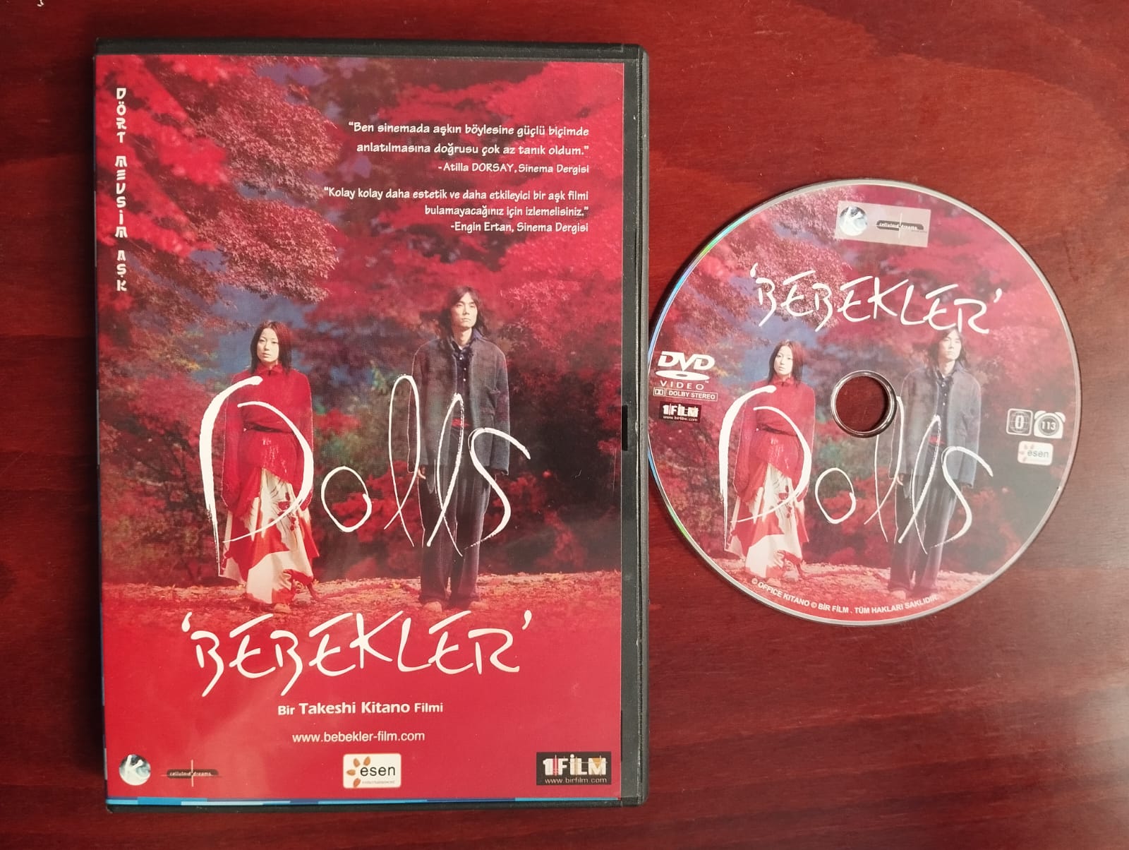 DOLLS - BEBEKLER - Bir TAKESHI KITANO Filmi -  DVD FilM -2.EL